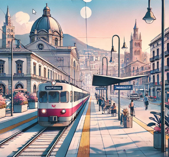 A few days later…Arrival in Napoli: A New World.